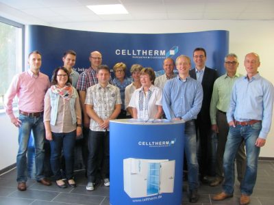 Immer für Sie da: das CELLTHERM Sales-Support-Team